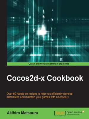 cover image of Cocos2d-x Cookbook